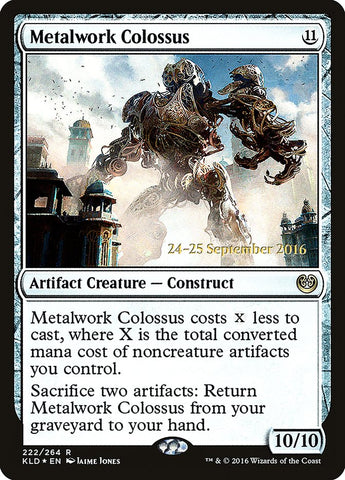 Metalwork Colossus  (Prerelease) [Kaladesh Prerelease Promos]