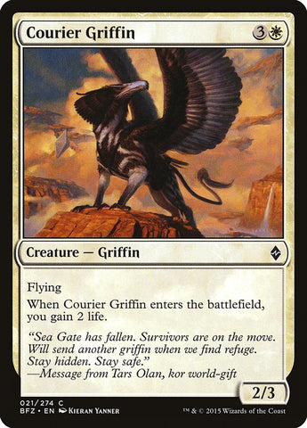 Mensajero Griffin [Batalla por Zendikar] 