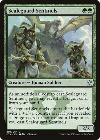 Sentinelles Scaleguard [Dragons de Tarkir] 