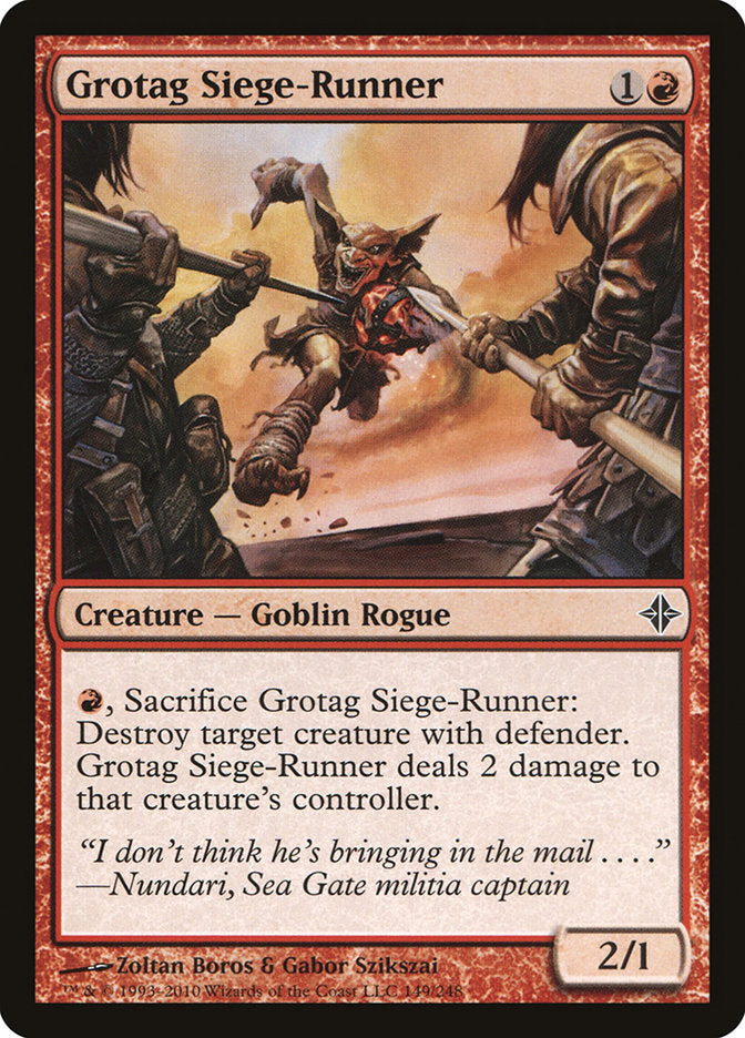 Grotag Siege-Runner [L'avènement des Eldrazi] 