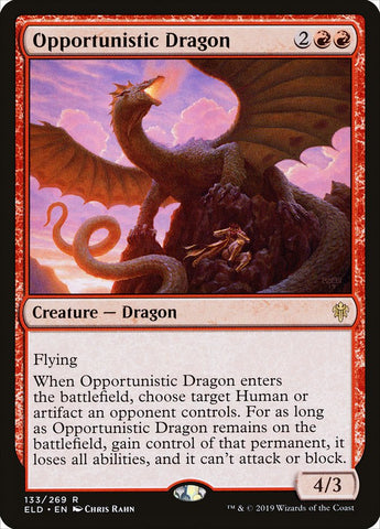 Dragon opportuniste [Trône d'Eldraine] 