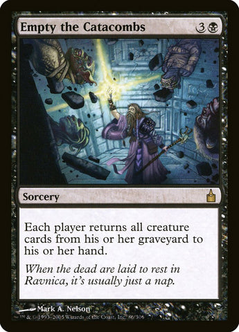 Videz les Catacombes [Ravnica: City of Guilds] 