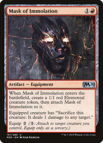 Masque d'immolation [Core Set 2020] 