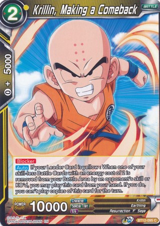 Krillin, Making a Comeback [BT12-095]