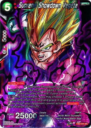 Supreme Showdown Vegeta [TB2-005]