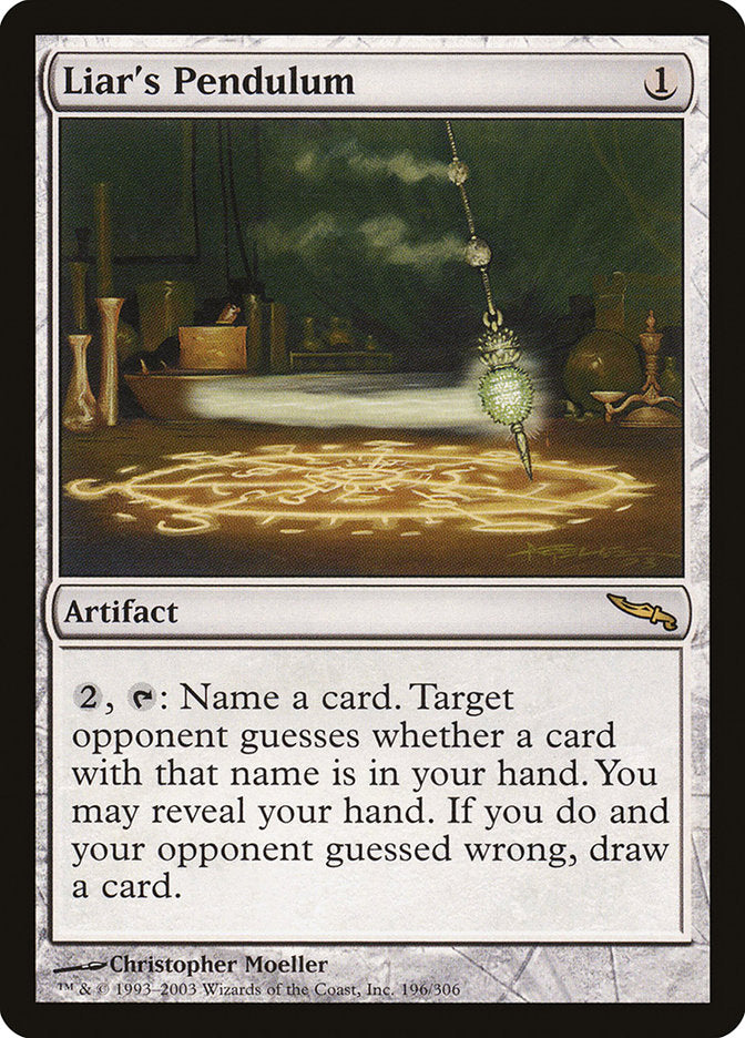 Pendule du menteur [Mirrodin] 