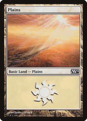 Plains (#233) [Magic 2012]