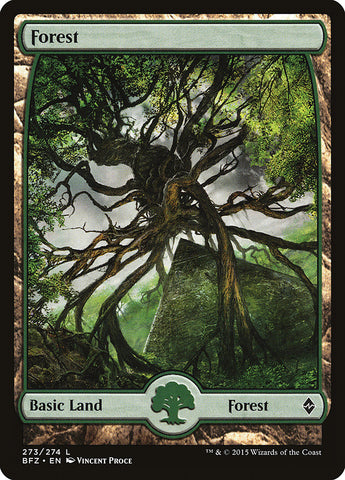 Forest (#273) [Battle for Zendikar]