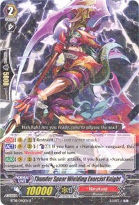 Thunder Spear Wielding Exorcist Knight (BT08/040EN) [Blue Storm Armada]