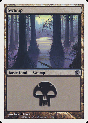 Swamp (#342) [Ninth Edition]