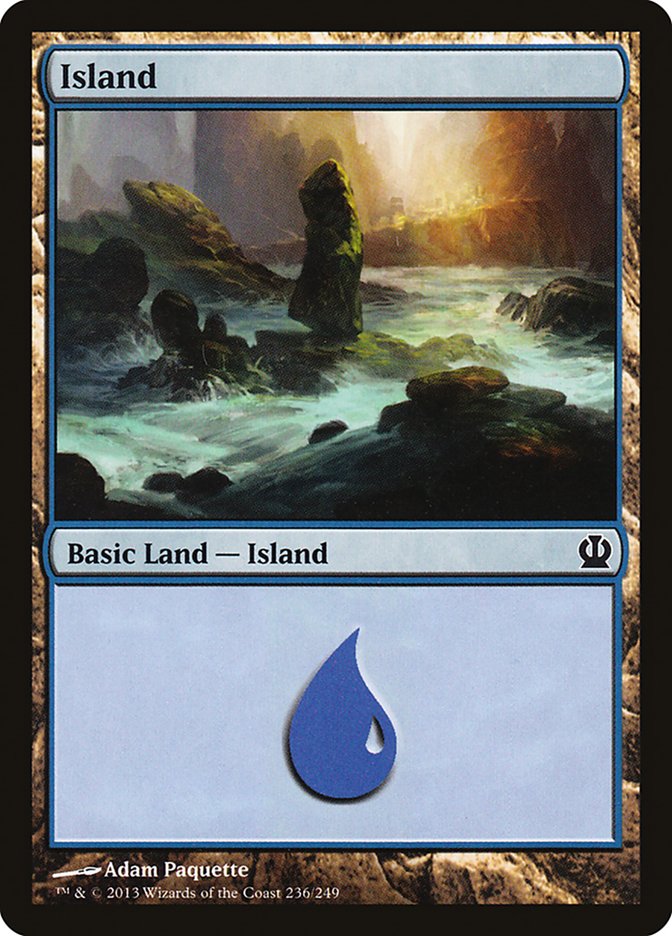 Island (#236) [Theros]