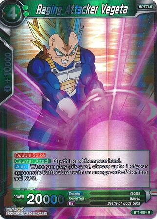 Raging Attacker Vegeta [BT1-064]