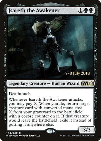 Isareth the Awakener  (Prerelease) [Core Set 2019 Prerelease Promos]