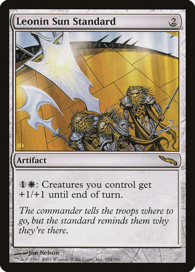 Estandarte del sol leonino [Mirrodin] 