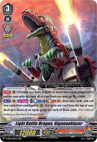 Light Battle Dragon, Gigannoblazer (V-SS07/022EN) [Clan Selection Plus Vol.1]