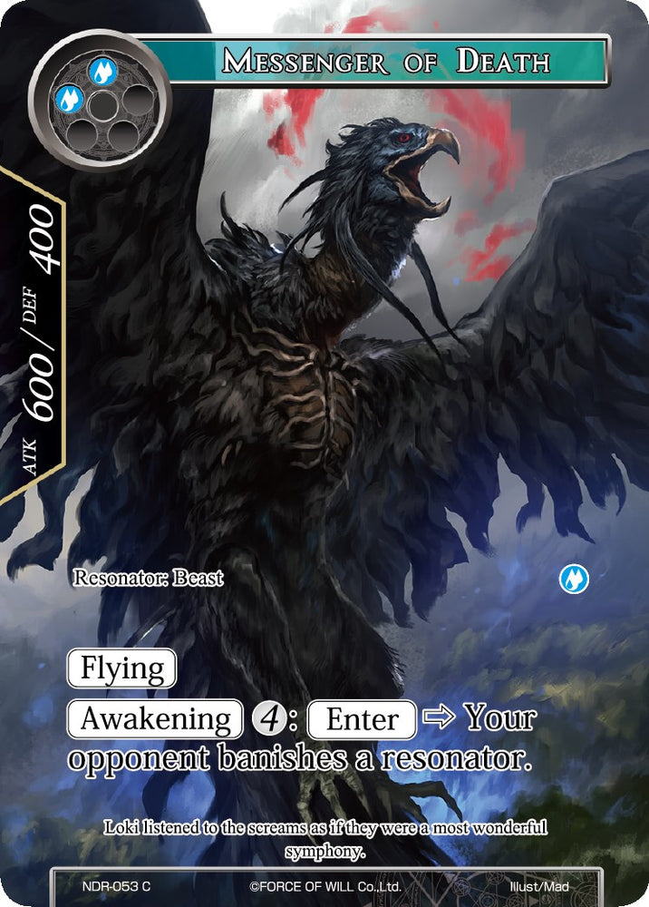 Messenger of Death (Full Art) (NDR-053) [New Dawn Rises]