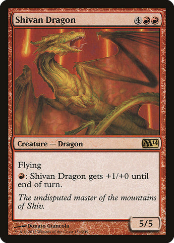 Dragon Shivan [Magie 2014] 