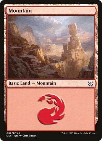 Mountain (#32) [Duel Decks: Mind vs. Might]