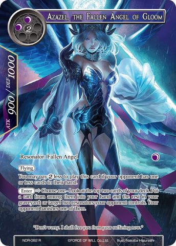 Azazel, the Fallen Angel of Gloom (Full Art) (NDR-082) [New Dawn Rises]