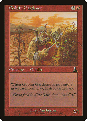 Jardinero goblin [El destino de Urza] 