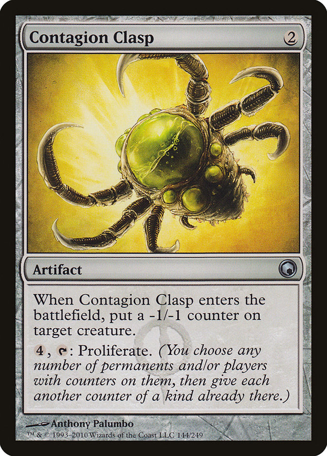 Broche de contagio [Cicatrices de Mirrodin] 