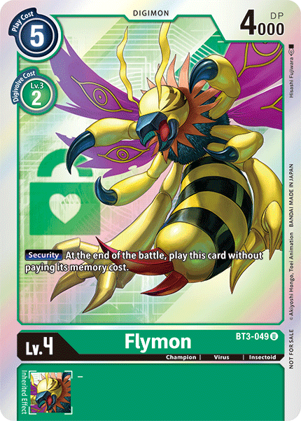 Flymon [BT3-049] (Promoción Buy-A-Box) [Promociones especiales de lanzamiento de Booster Ver.1.5] 