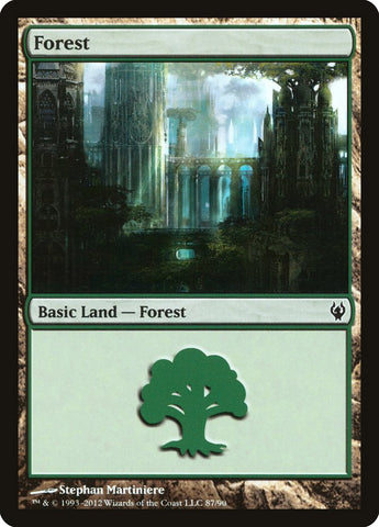 Forest (#87) [Duel Decks: Izzet vs. Golgari]