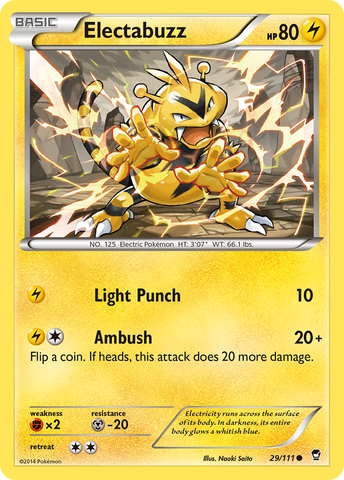 Electabuzz (29/111) [XY : Poings furieux]