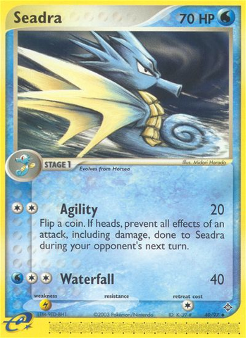 Seadra (40/97) [EX : Dragon] 