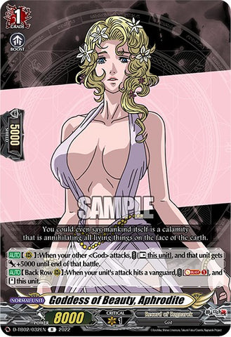 Goddess of Beauty, Aphrodite (D-TB02/032EN) [Record of Ragnarok]