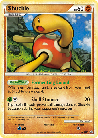 Shuckle (HGSS15) [HeartGold y SoulSilver: Black Star Promos] 