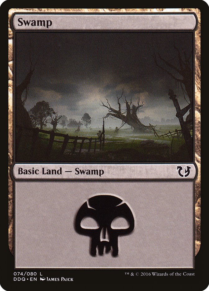 Swamp (#74) [Duel Decks: Blessed vs. Cursed]