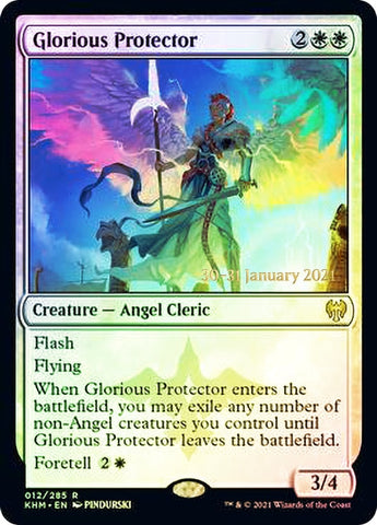 Glorious Protector  [Kaldheim Prerelease Promos]