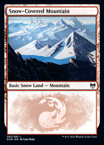 Montaña cubierta de nieve (283) [Kaldheim] 