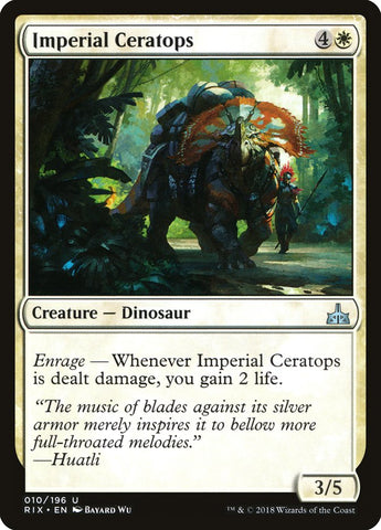 Imperial Ceratops [Rivales de Ixalan] 