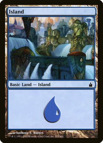 Island (#293) [Ravnica: City of Guilds]