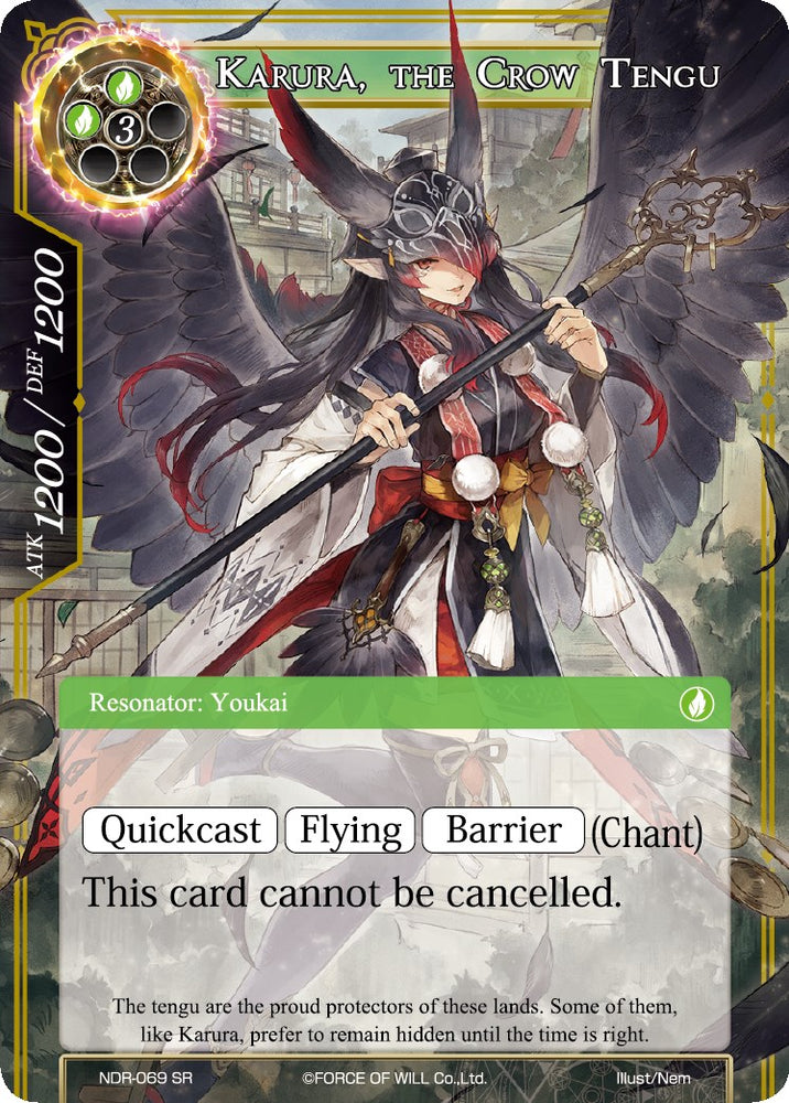 Karura, the Crow Tengu (NDR-069) [New Dawn Rises]