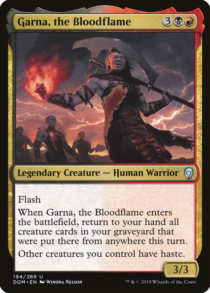 Garna, la Flamme Sanglante [Dominaria]