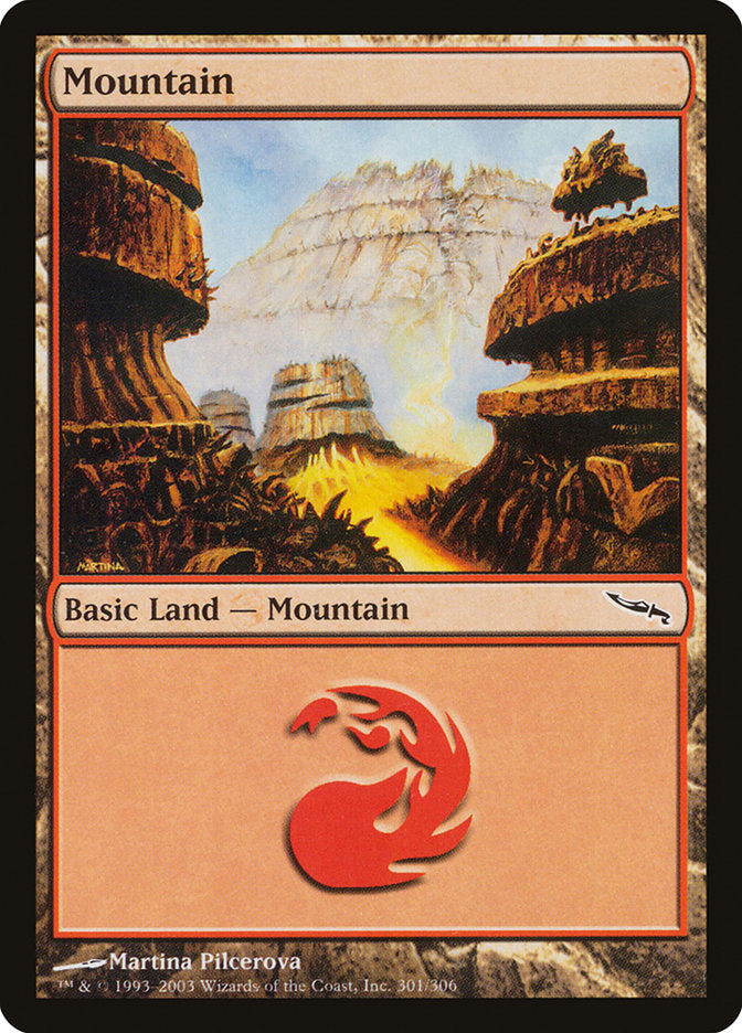 Mountain (#301) [Mirrodin]