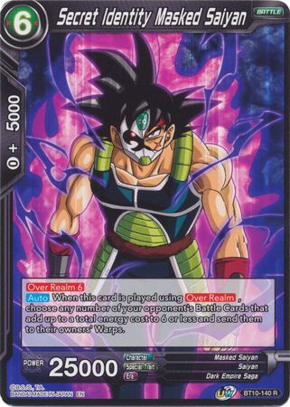 Secret Identity Masked Saiyan [BT10-140]