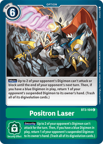 Laser à positons [BT3-104] [Release Booster Ver.1.5] 