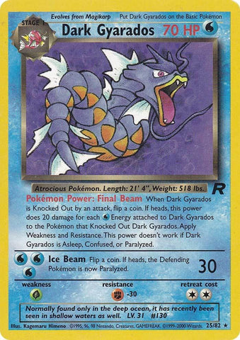 Dark Gyarados (25/82) [Equipo Rocket] 