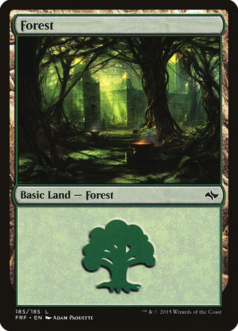 Forest (#185) [Fate Reforged]