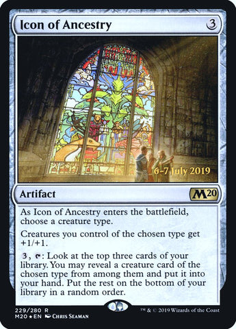 Icon of Ancestry  [Core Set 2020 Prerelease Promos]