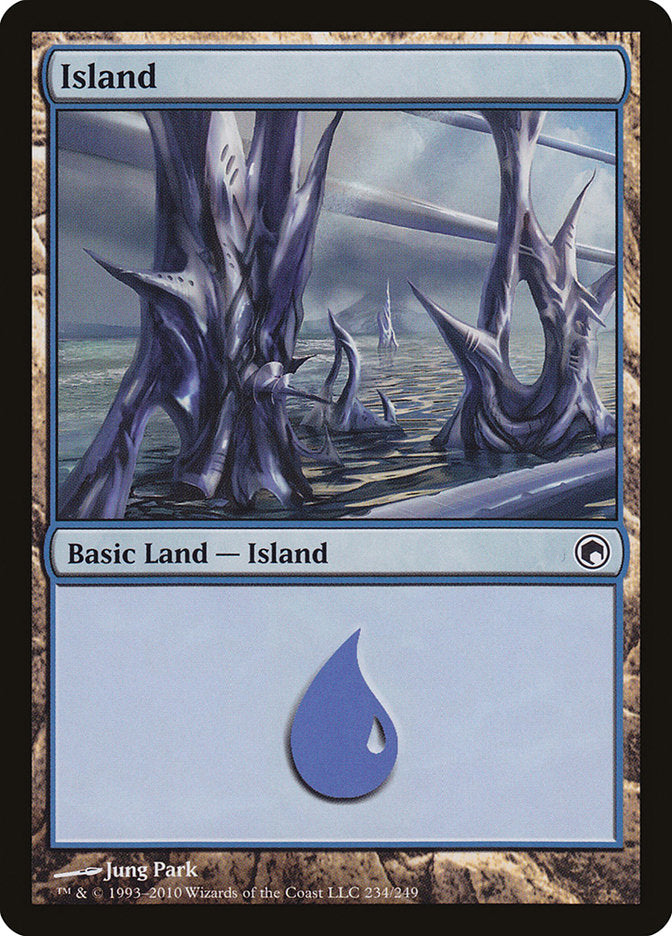 Island (#234) [Scars of Mirrodin]