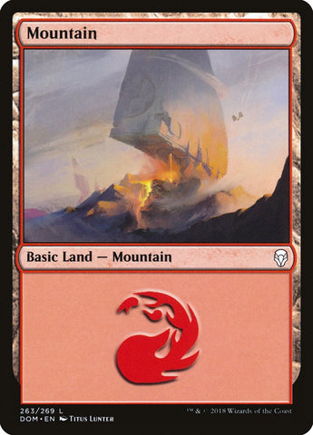 Mountain (#263) [Dominaria]