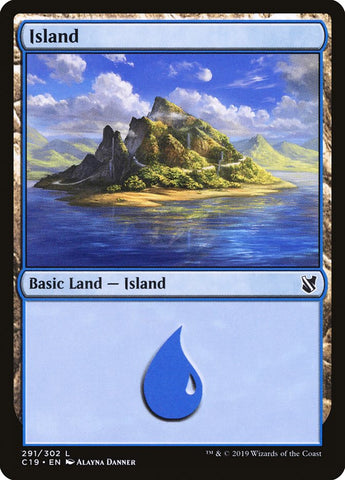 Island (#291) [Commander 2019]
