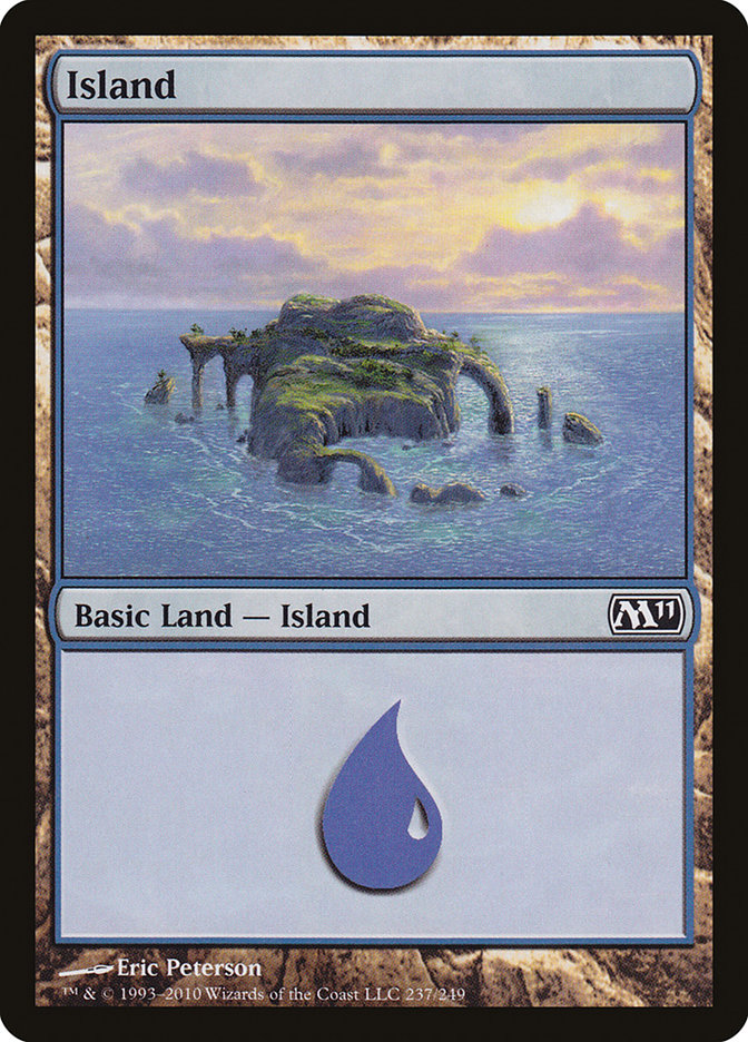 Island (#237) [Magic 2011]