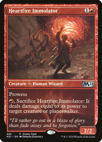 Heartfire Immolator (paquete promocional) [Promociones de la caja básica 2021] 