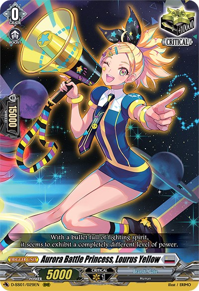 Aurora Battle Princess, Lourus Yellow (D-SS01/029EN) [Festival Collection 2021]